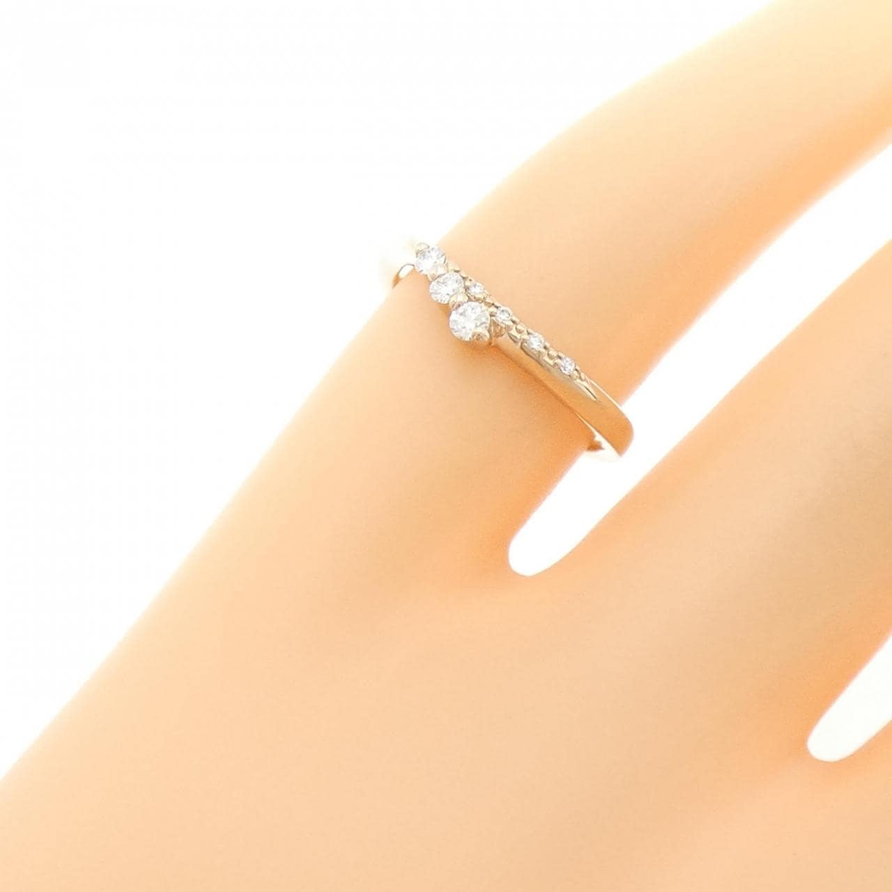 スタージュエリー ダイヤモンド ピンキーリング 0.07CT