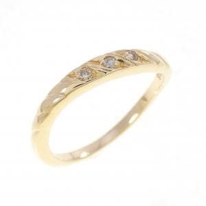 K18YG ダイヤモンド リング 0.05CT