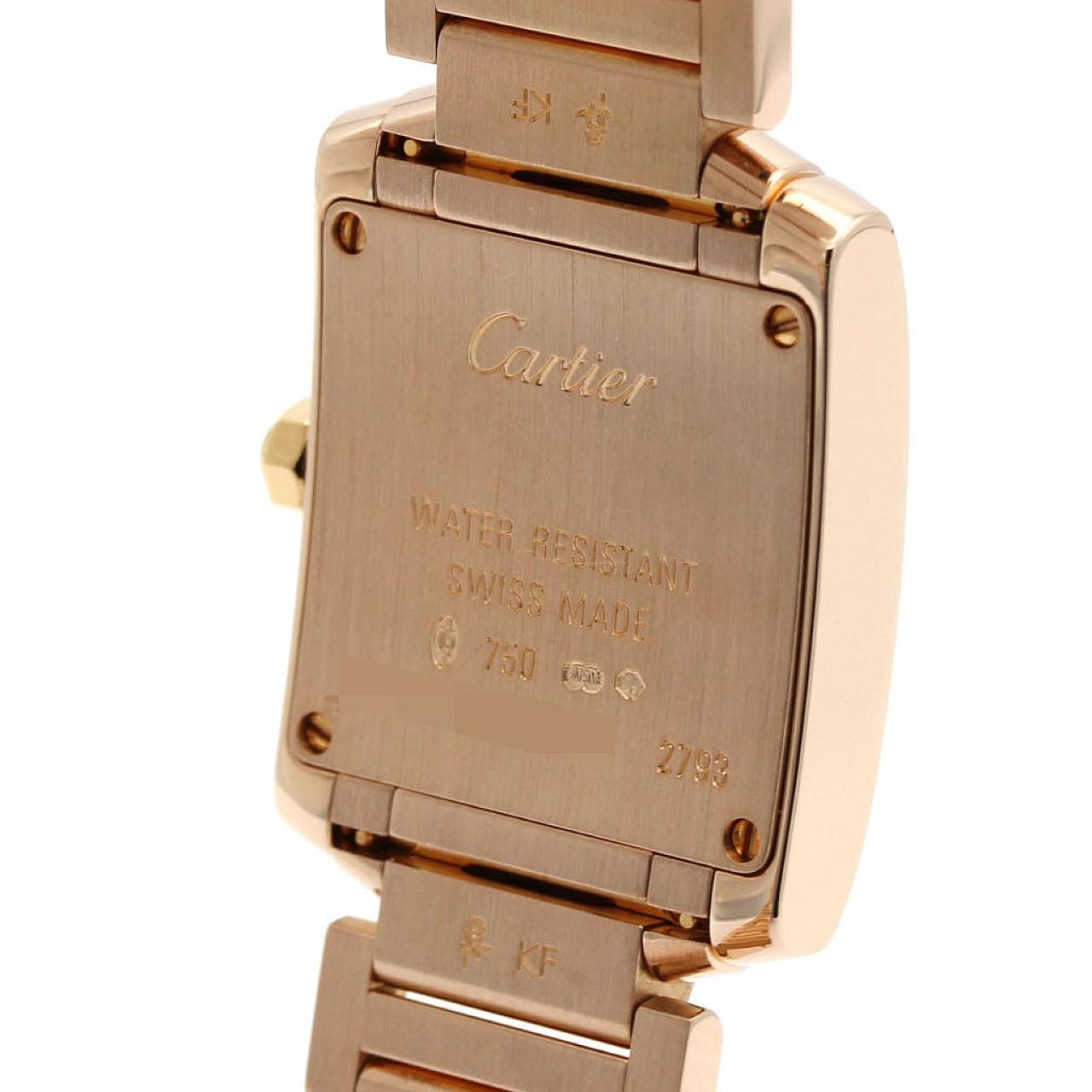 カルティエ タンクフランセーズSM PG/D WE10456H PG･RG クォーツ