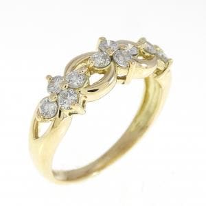 K18YG ダイヤモンド リング 0.50CT