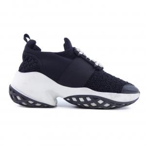 ロジェヴィヴィエ ROGER VIVIER ヴィヴ ラン　ストラスバックル スニーカー