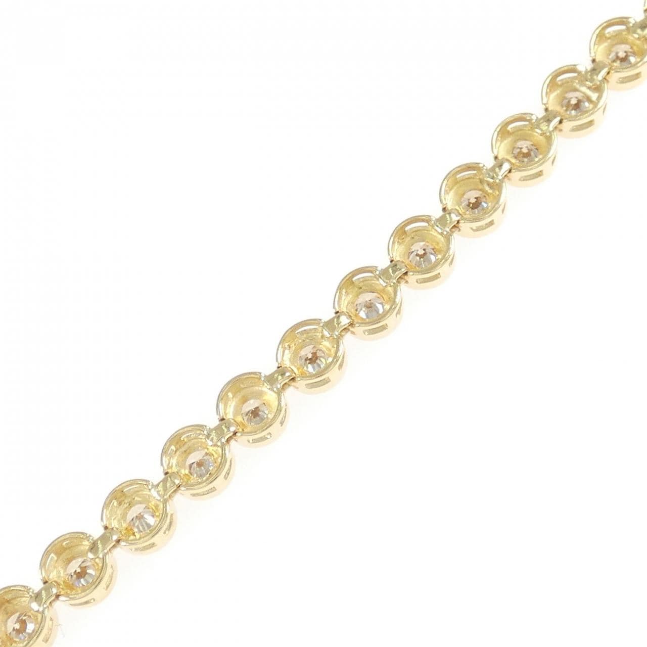 K18YG ダイヤモンド ブレスレット 2.00CT