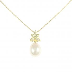 K18YG 淡水パール ネックレス