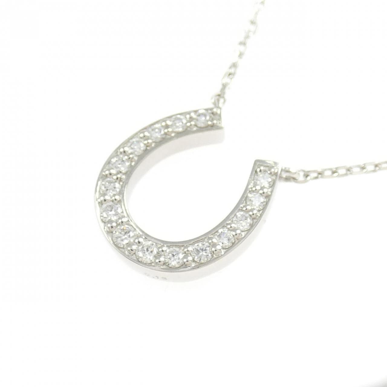 ヴァンドーム ダイヤモンド ネックレス 0.13CT