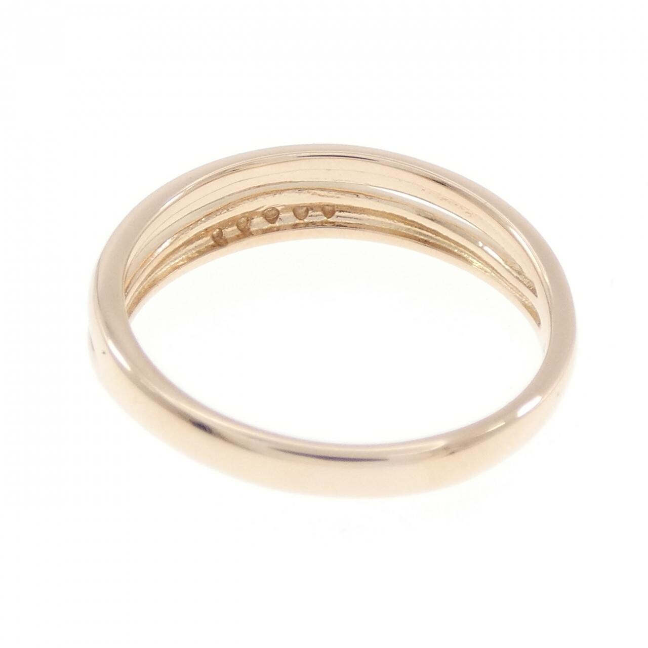 K18PG ダイヤモンド リング 0.06CT