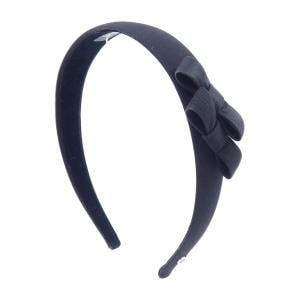 アレクサンドルドゥパリ ALEXANDRE DE PARIS リボン黒 HAIR ACCESSORIES