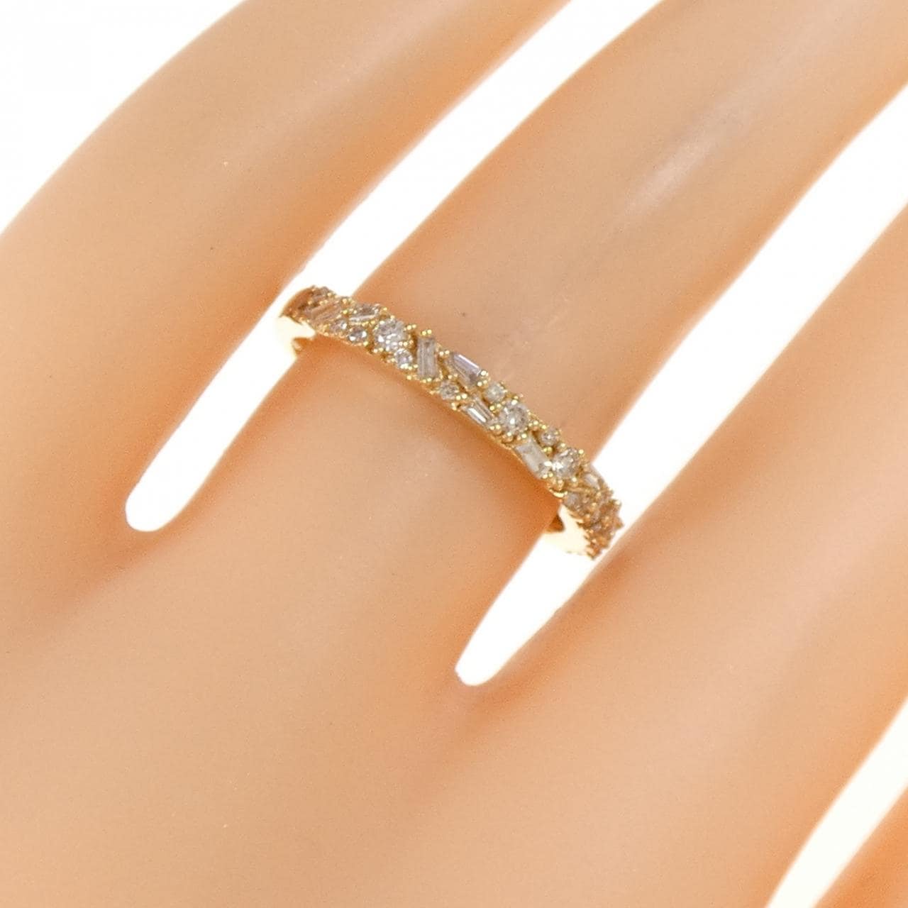 K18YG ダイヤモンド リング 0.30CT