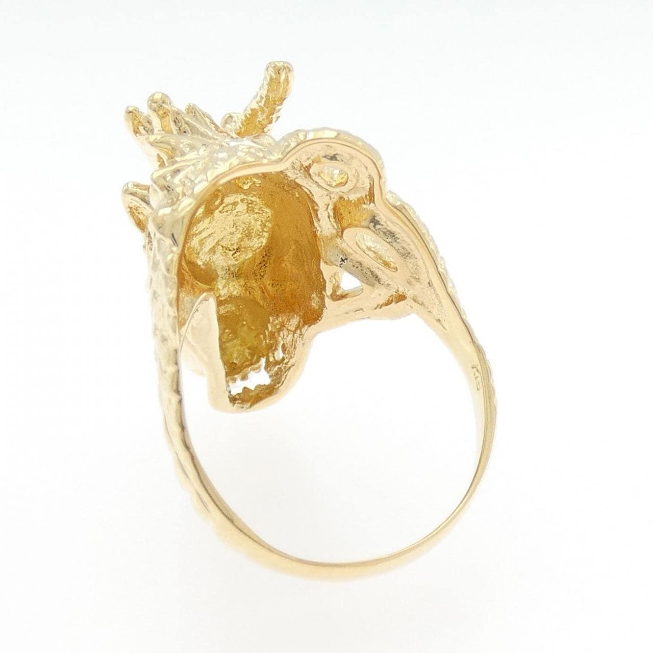 K18YG ドラゴン リング