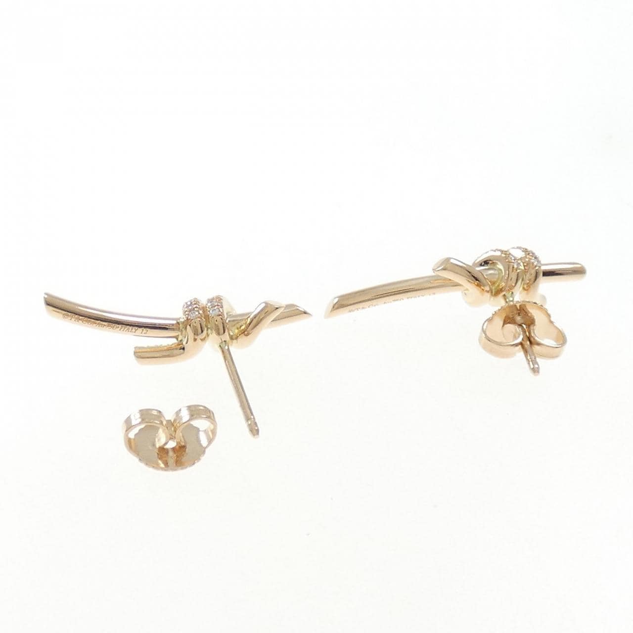 TIFFANY knot earrings