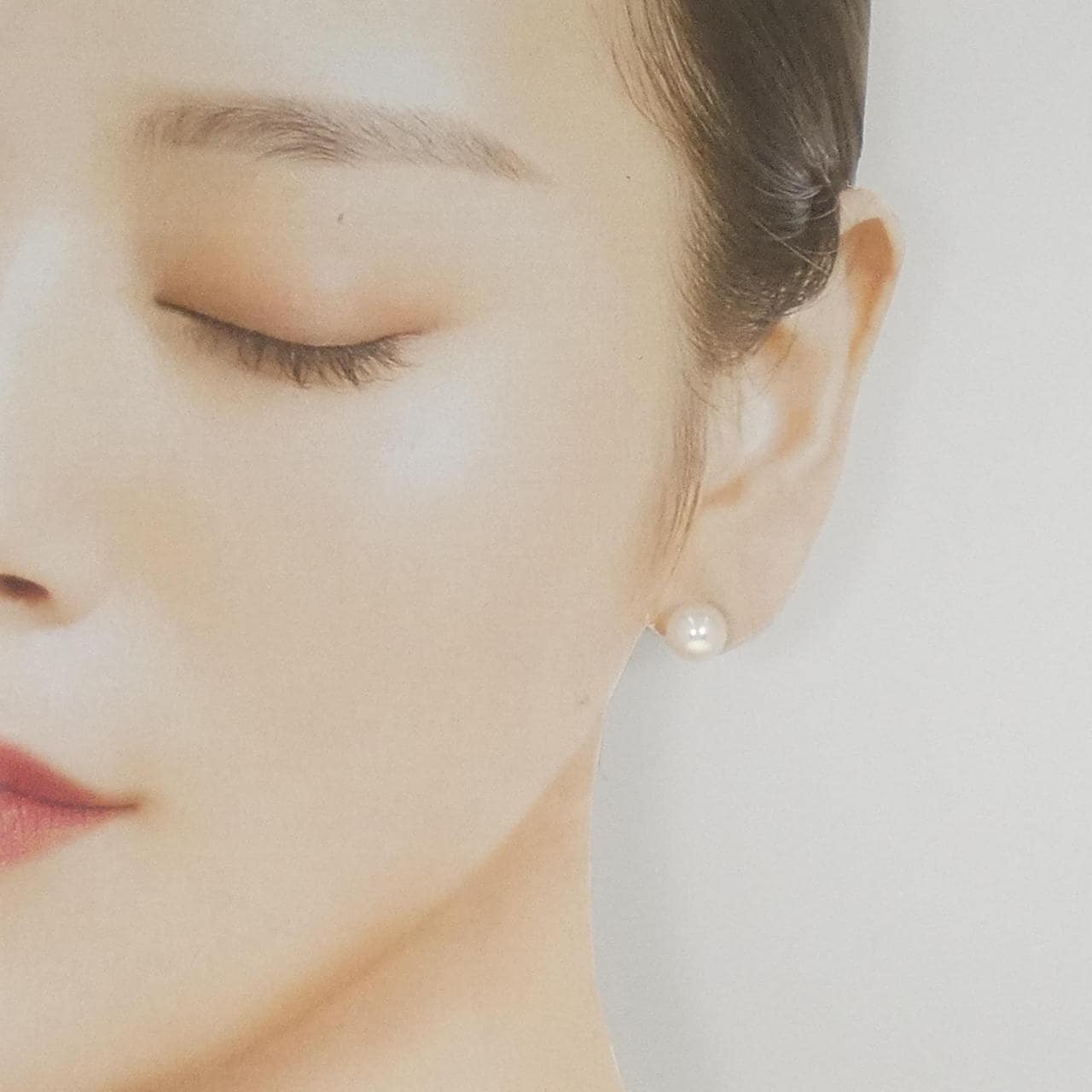 K14WG アコヤパール ピアス 8.4mm