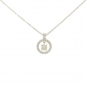 K18YG ダイヤモンド ネックレス 0.217CT