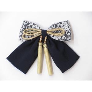 【新品】髪飾り　リボン