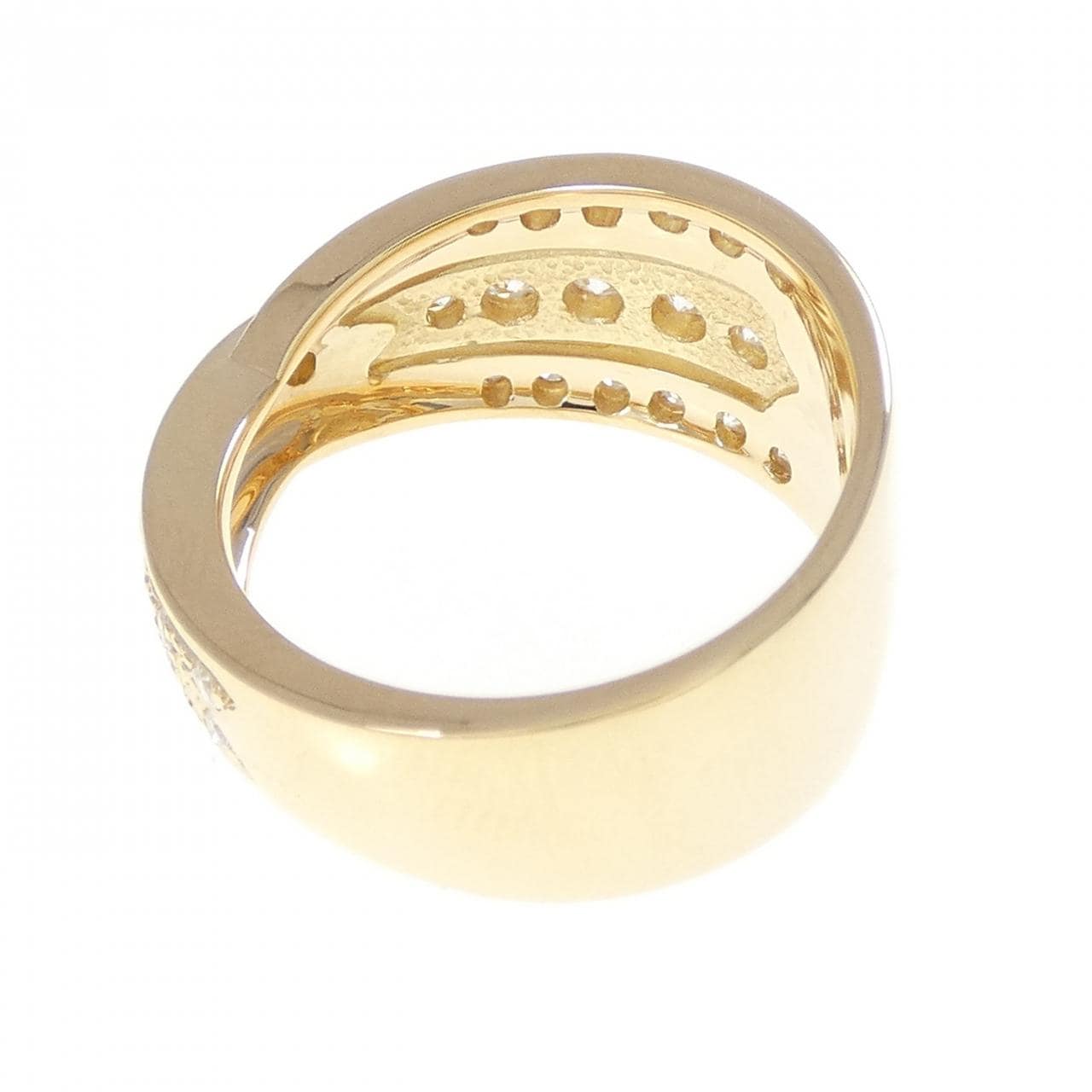 K18YG ダイヤモンド リング 0.77CT