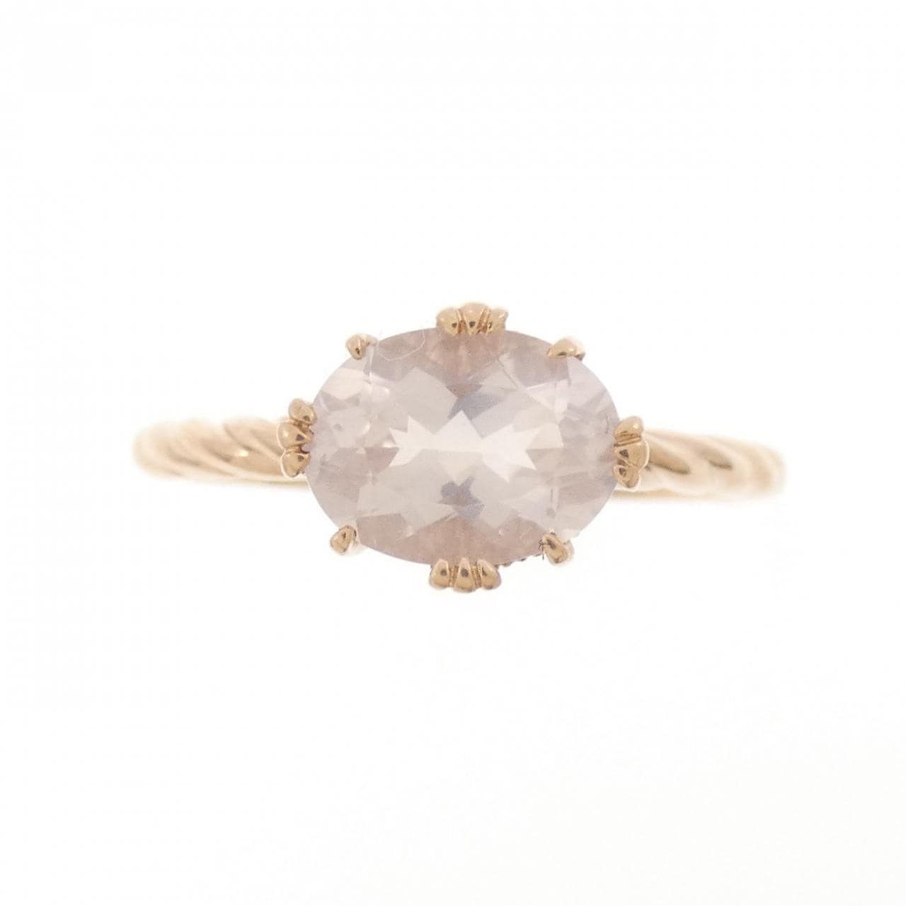 ルジアダ ローズクオーツ リング