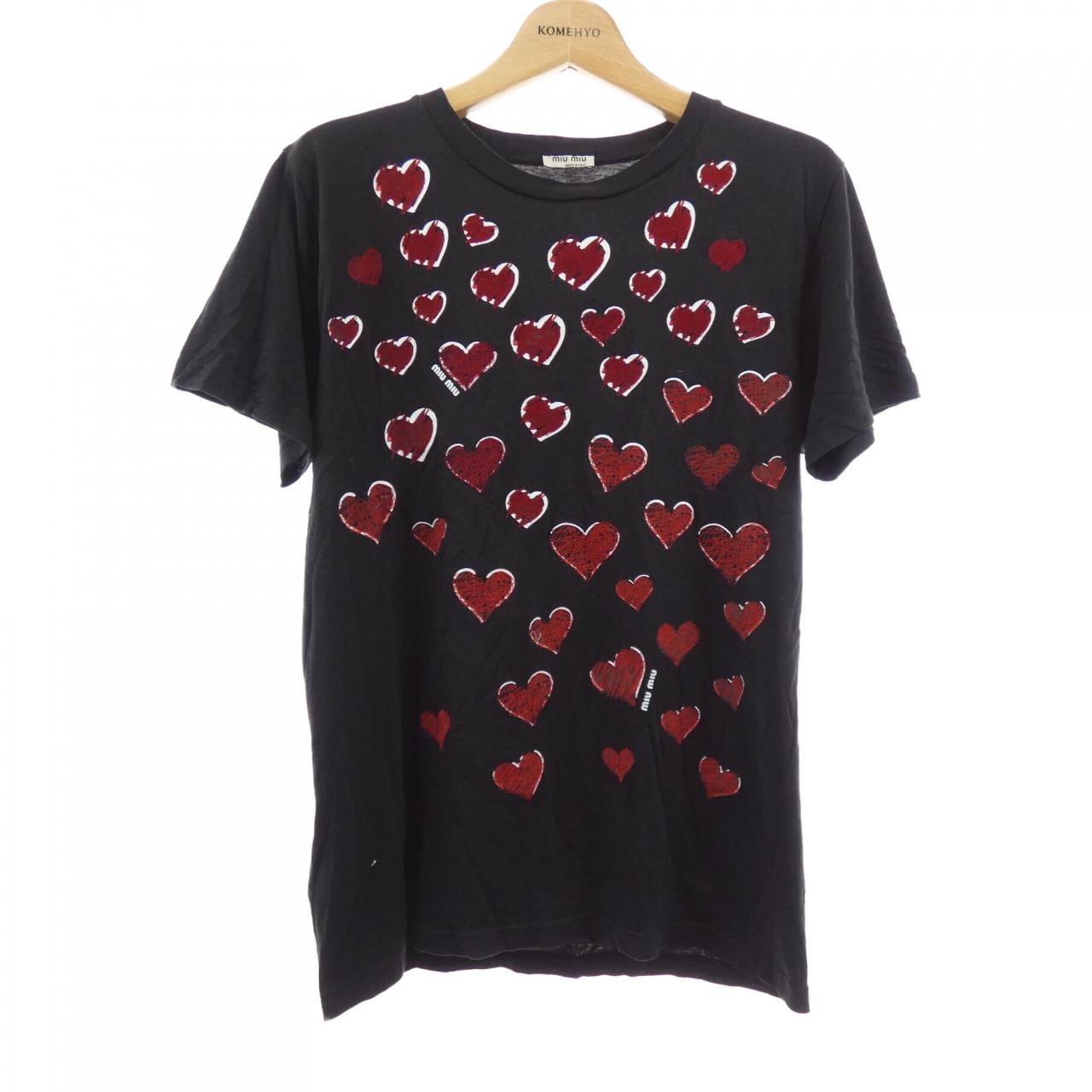 ミュウミュウ MIU MIU MJM 477 R142 Tシャツ