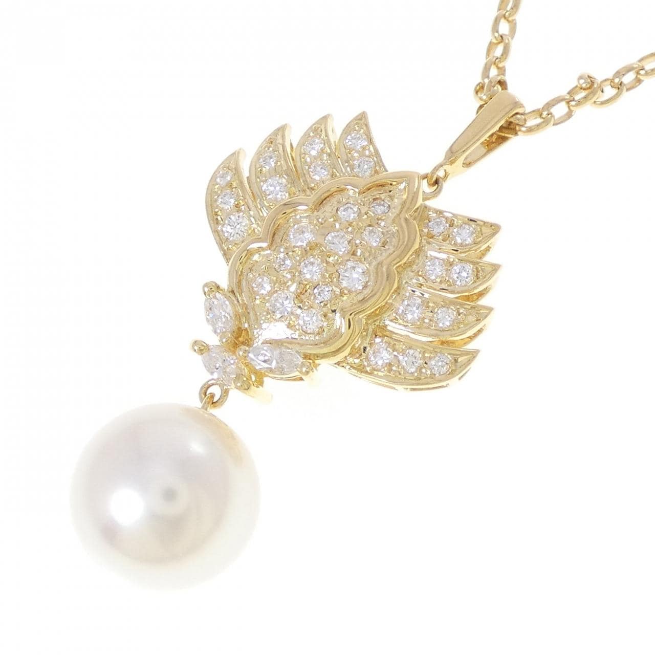 ミキモト 白蝶パール ネックレス 11.3mm