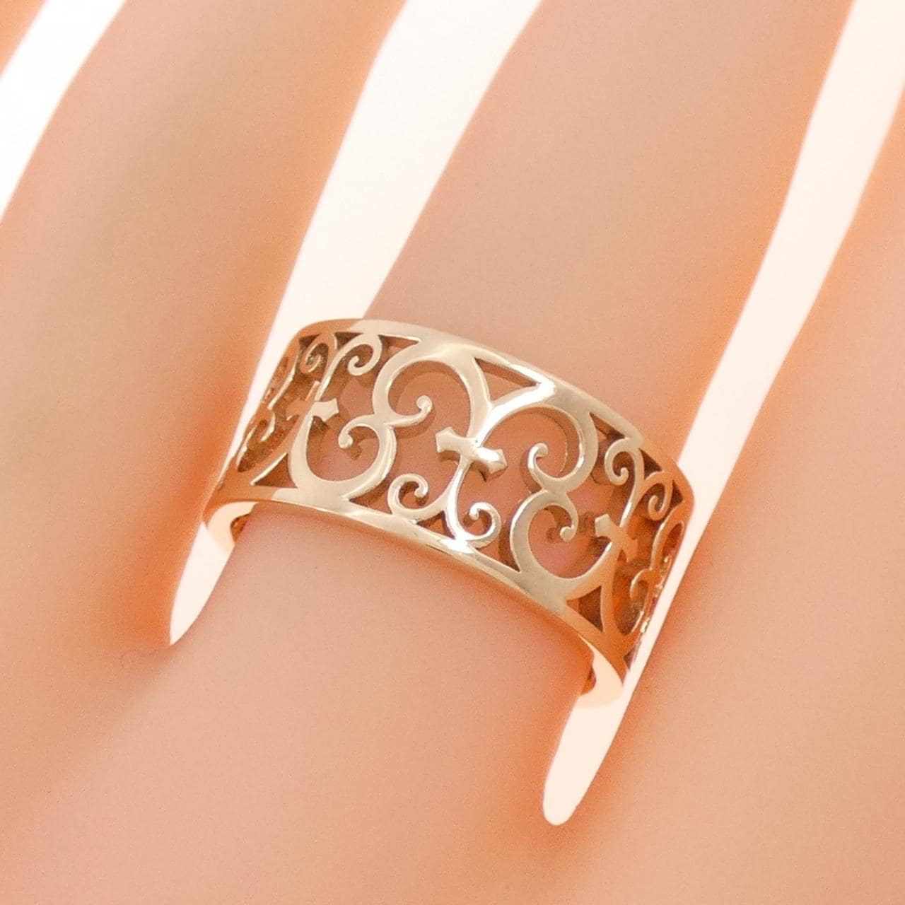 ティファニー エンチャント ワイドリング リング