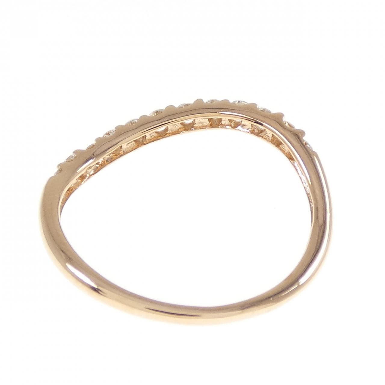 K18PG ダイヤモンド リング 0.30CT