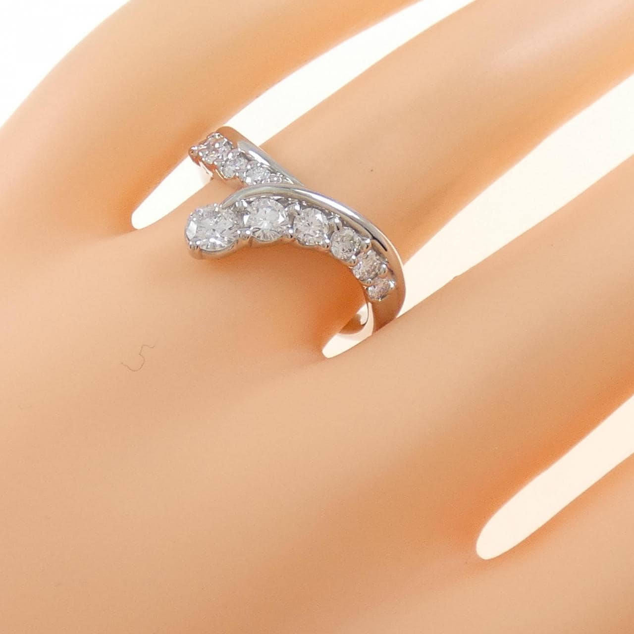 PT ダイヤモンド リング 0.70CT