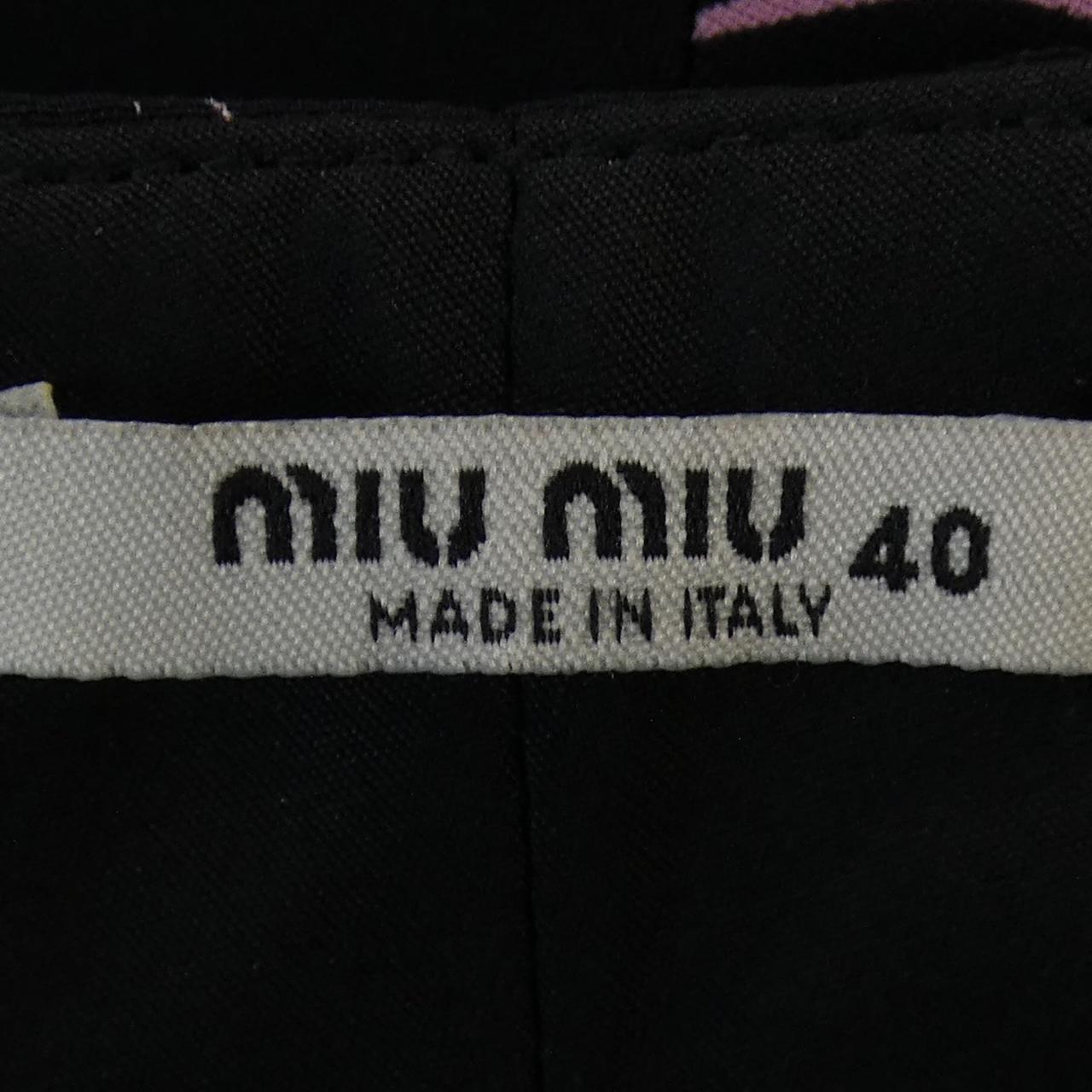 ミュウミュウ MIU MIU MP814S 1AMB パンツ