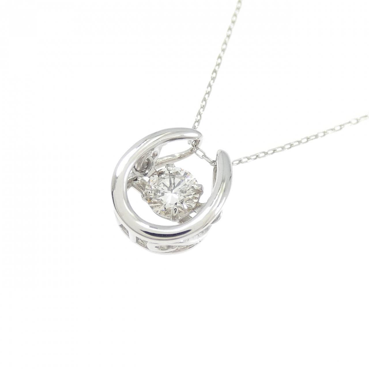 PT900/PT850 ダイヤモンド ネックレス 0.20CT