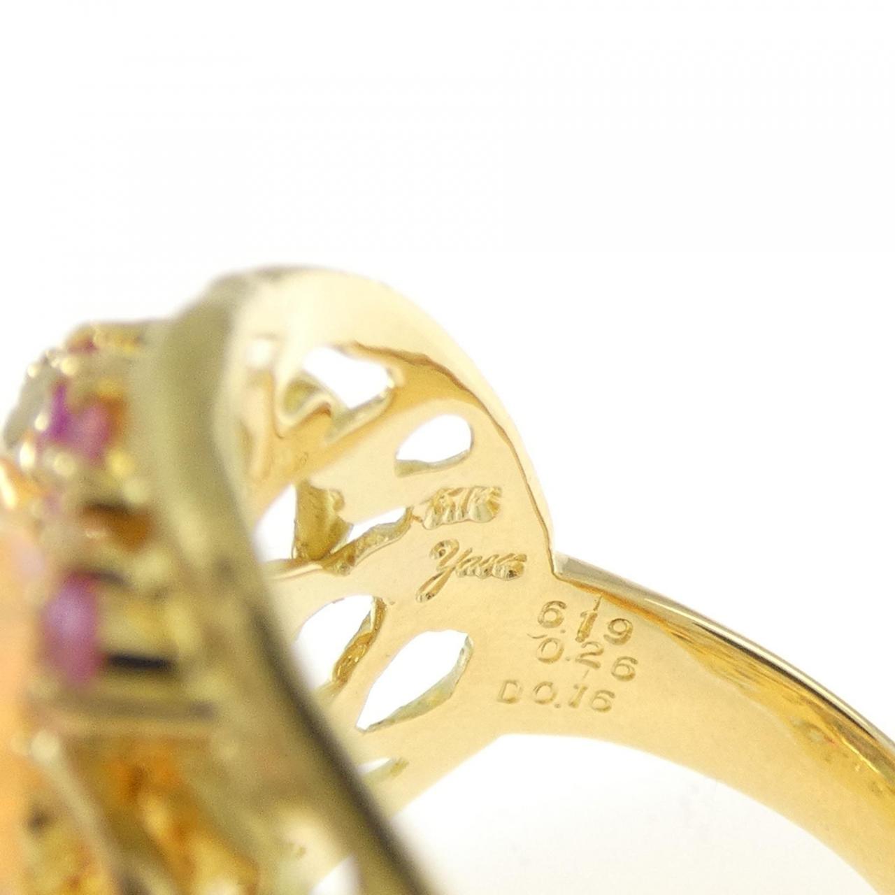 イリクラヤスシ オパール リング 6.19CT