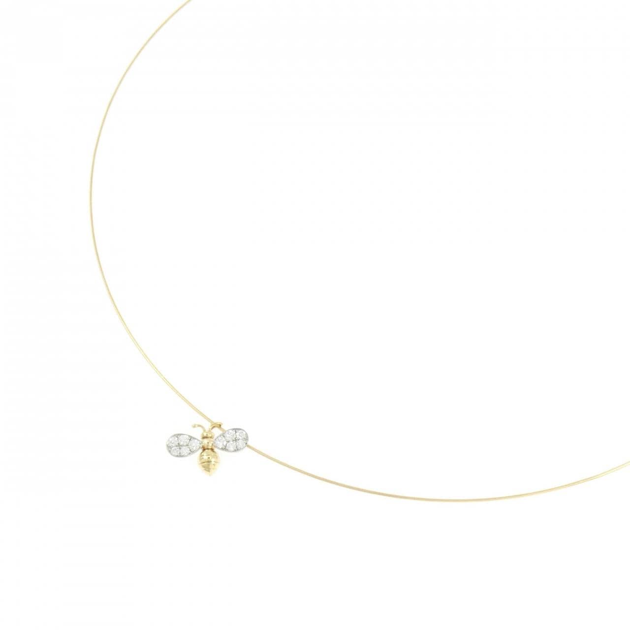 ギメル ダイヤモンド ネックレス 0.149CT