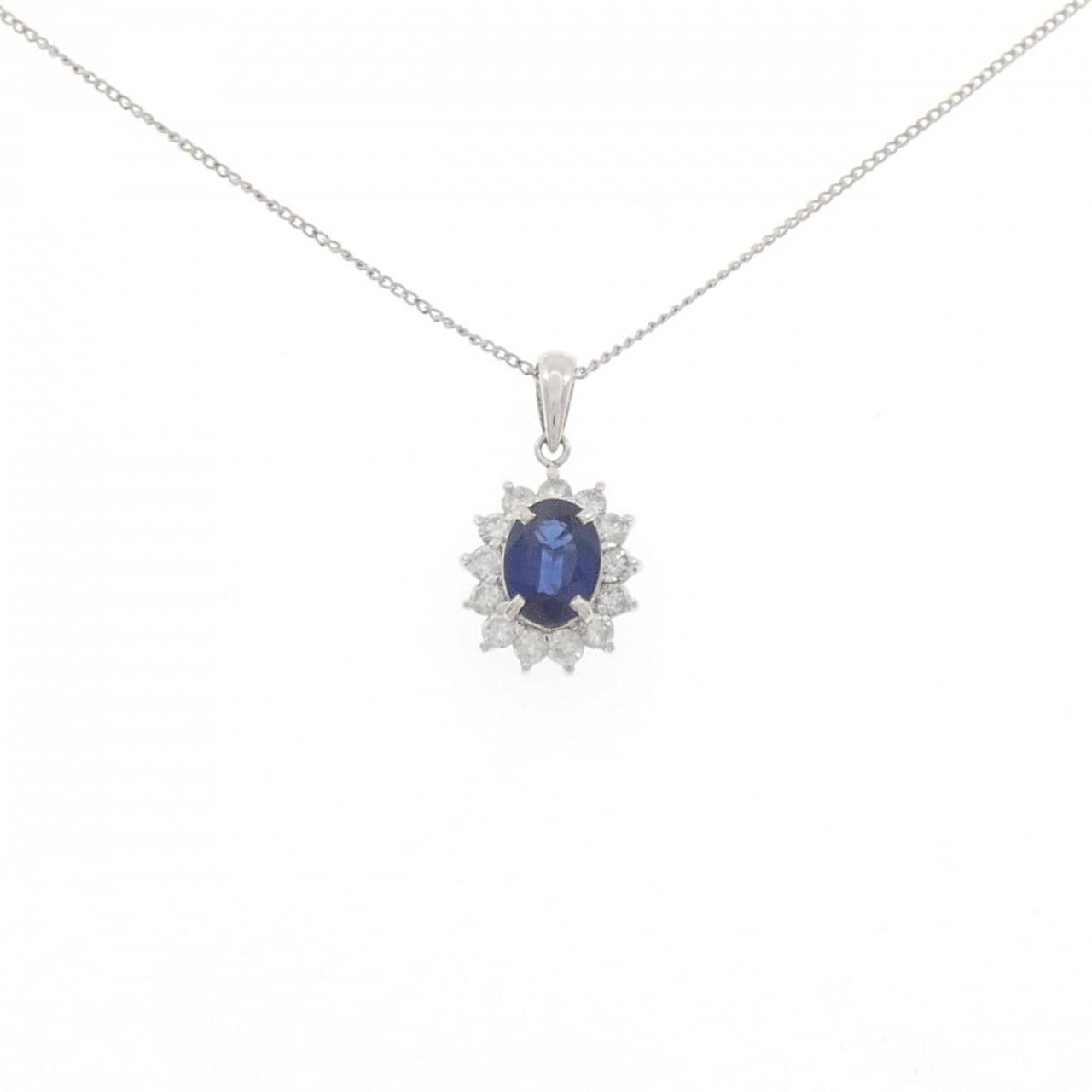 PT900/PT850 サファイヤ ネックレス 1.03CT