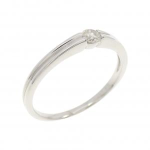 K18WG ダイヤモンド リング 0.10CT