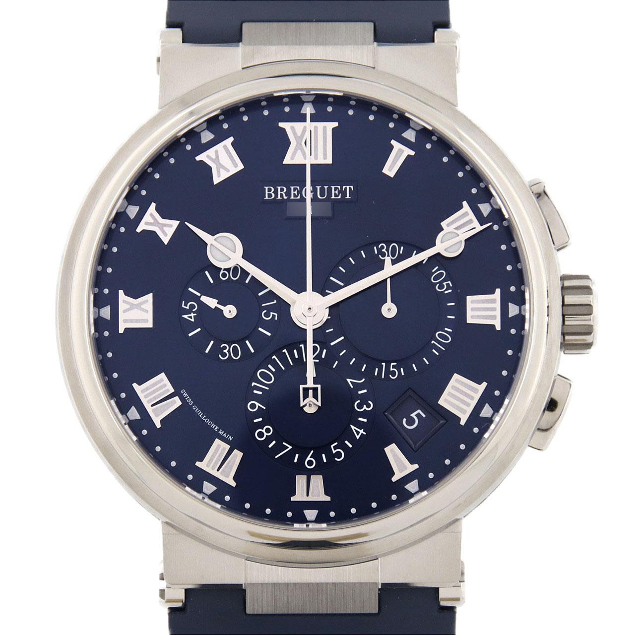 KOMEHYO BRAND NEW BREGUET MARINE CHRONOGRAPH TI 5527TI Y1 5WV TI