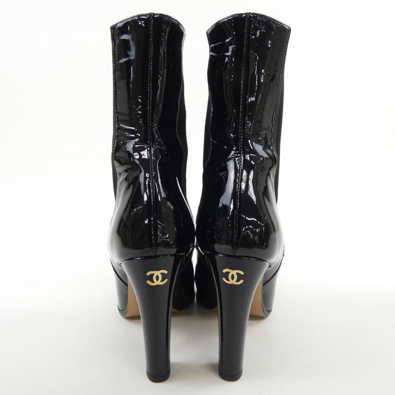 シャネル CHANEL ハイブーツ G30090X31136 ロングブーツ