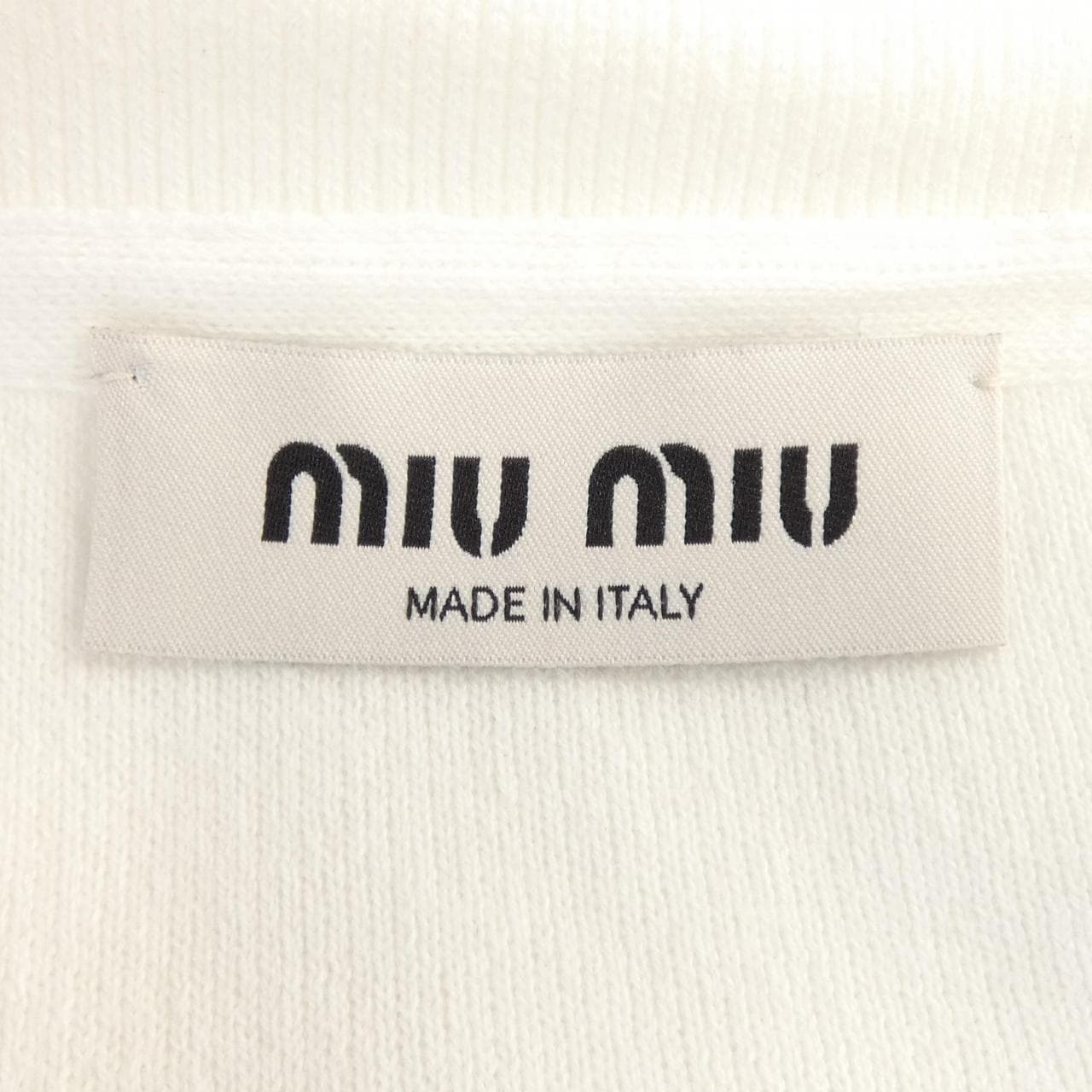 ミュウミュウ MIU MIU セーラーカラー MMF860 S000 146X カーディガン