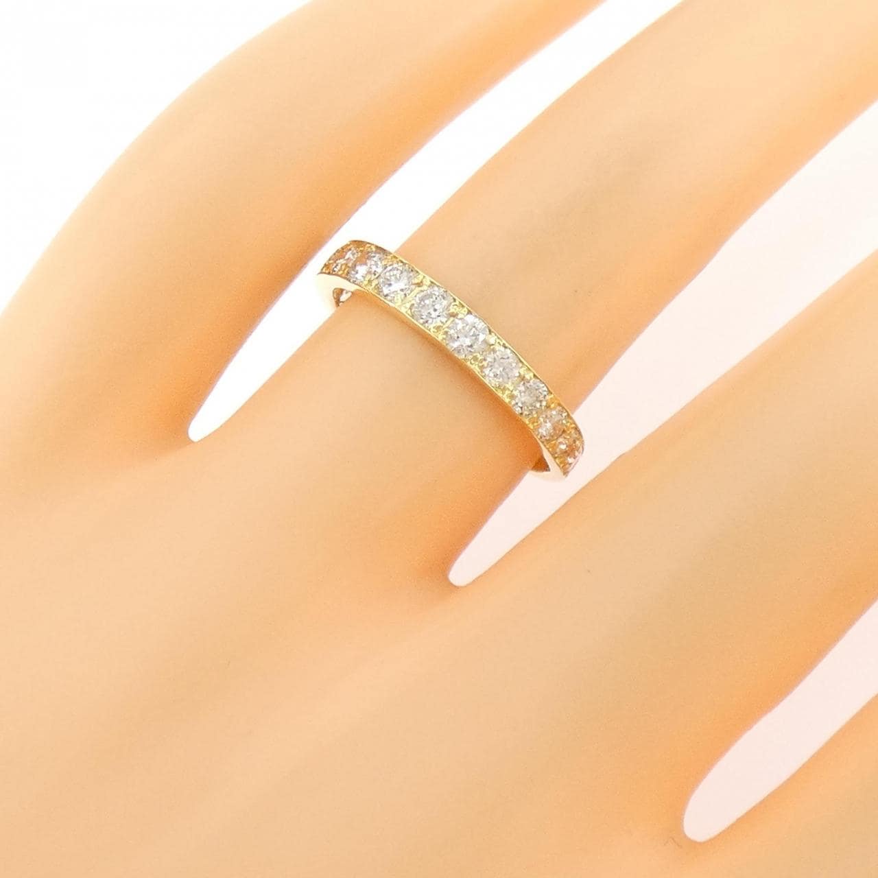 K18YG ダイヤモンド リング 1.00CT