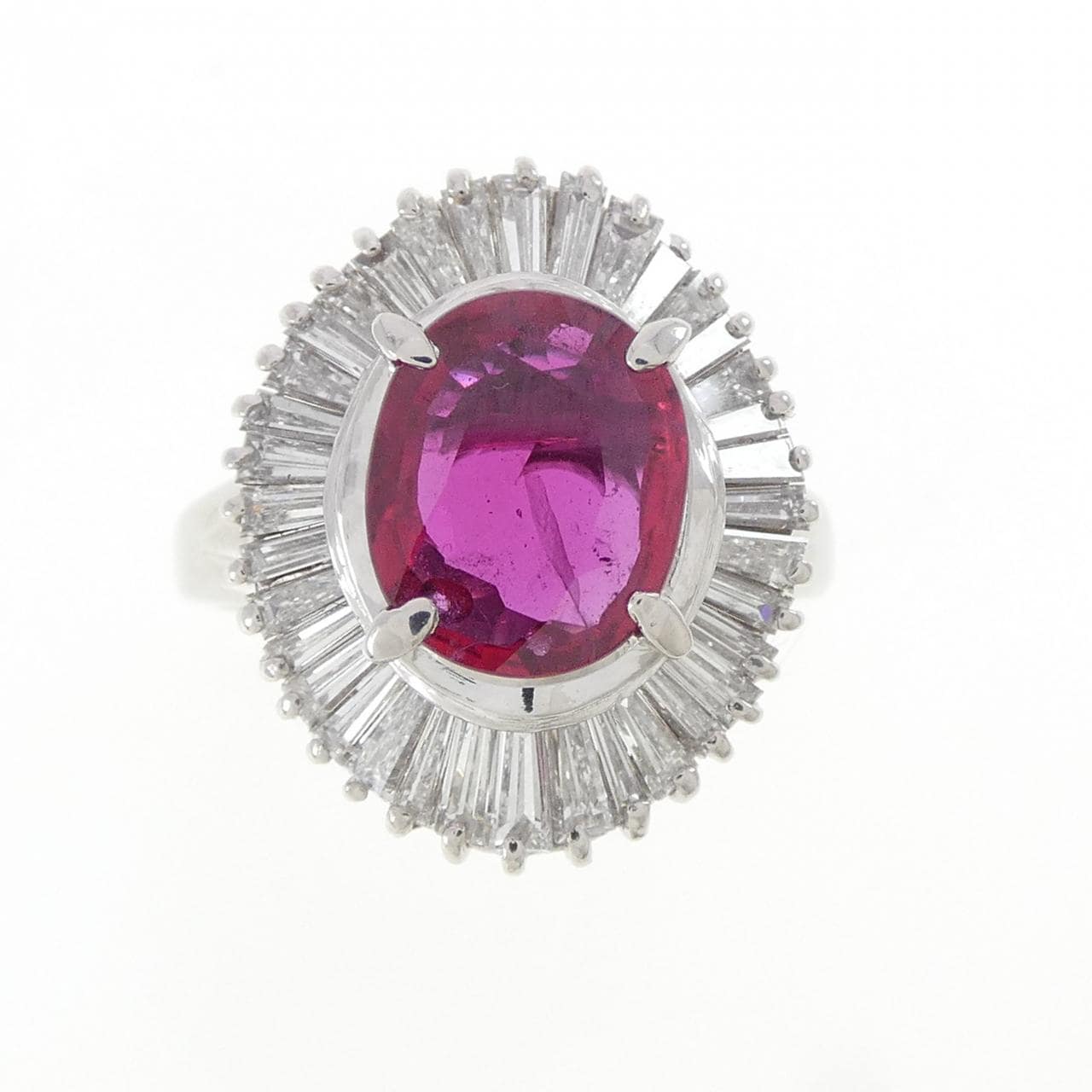 PT900 ルビー リング 1.51CT