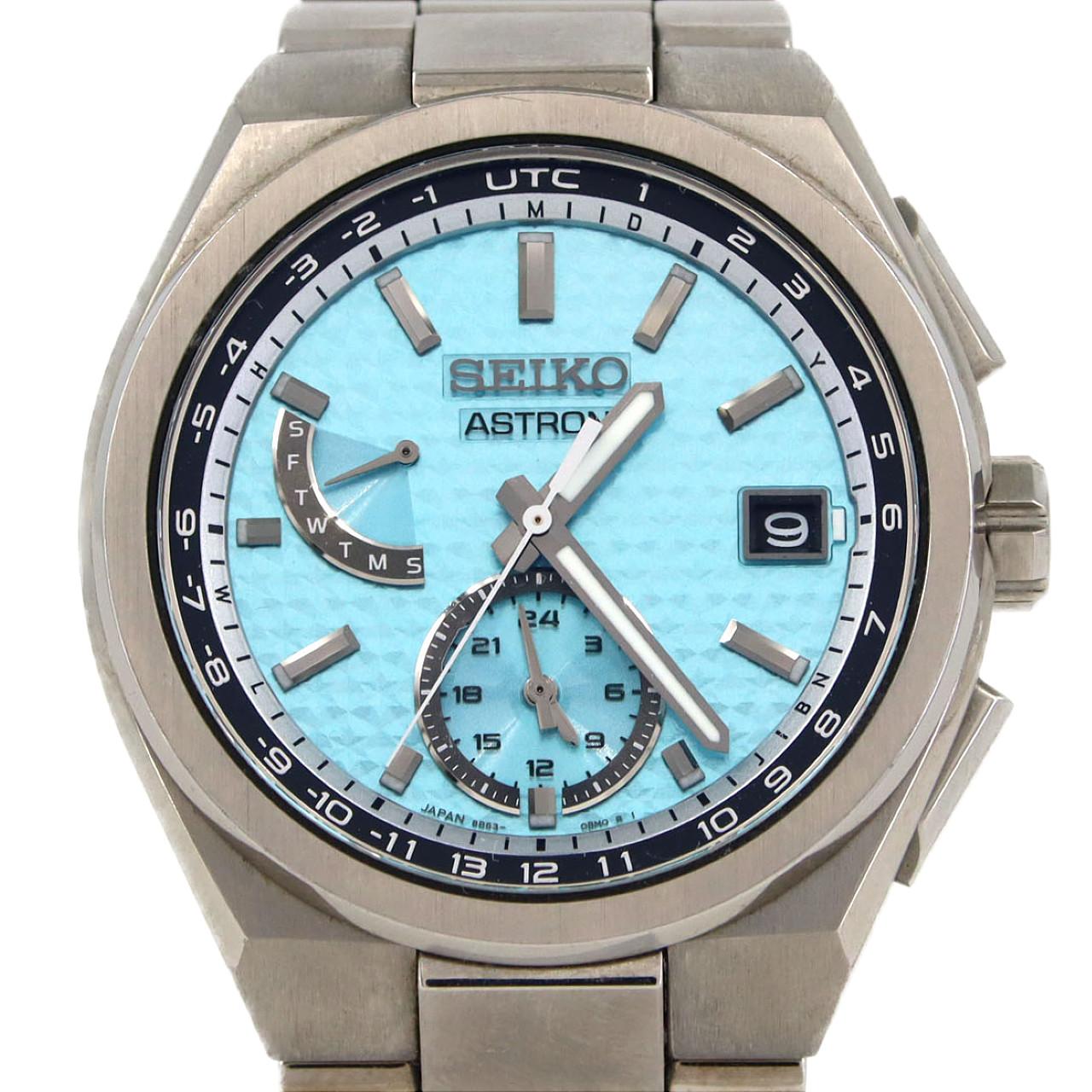 セイコー アストロン電波時計 LIMITED 8B63-0BL0/SBXY077 TI ソーラークォーツ