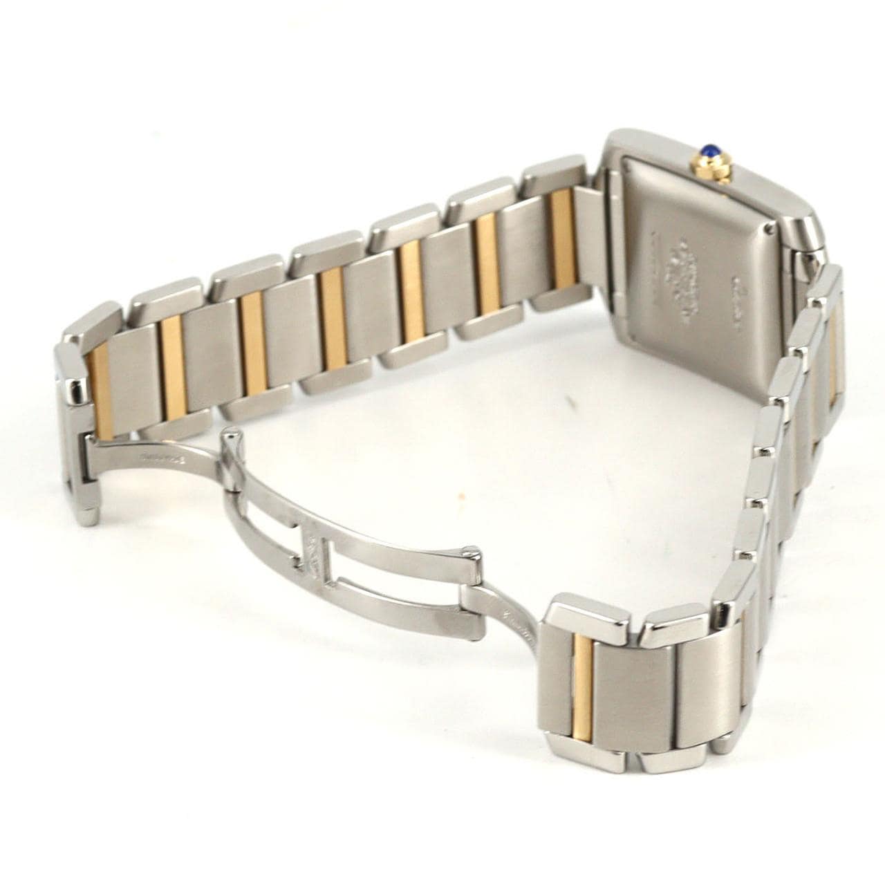 カルティエ タンクフランセーズLM コンビ W51005Q4 SSxYG 自動巻