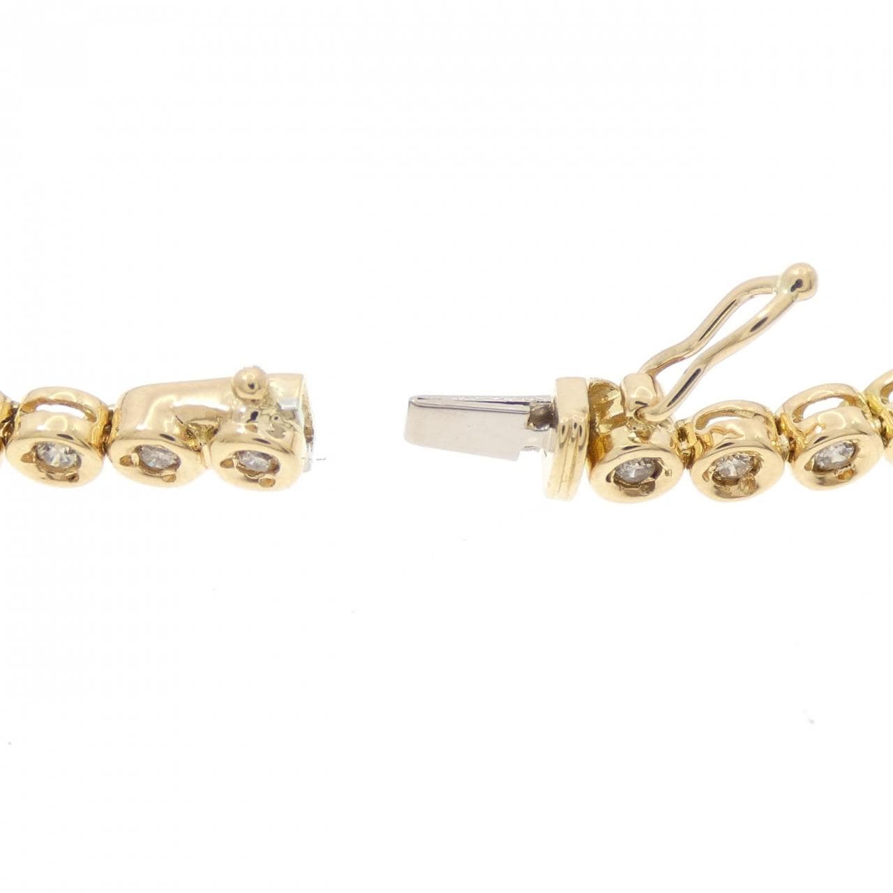 K18YG ダイヤモンド ブレスレット 1.00CT