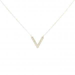 K18YG ダイヤモンド ネックレス 0.10CT