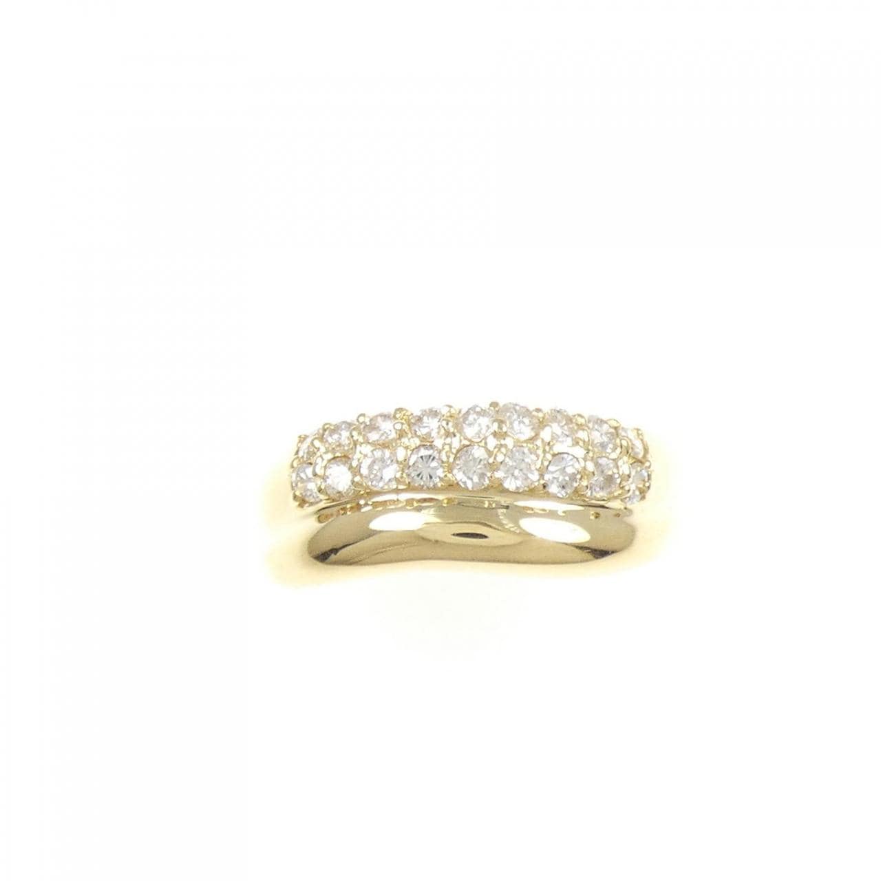 K18YG ダイヤモンド リング 0.36CT