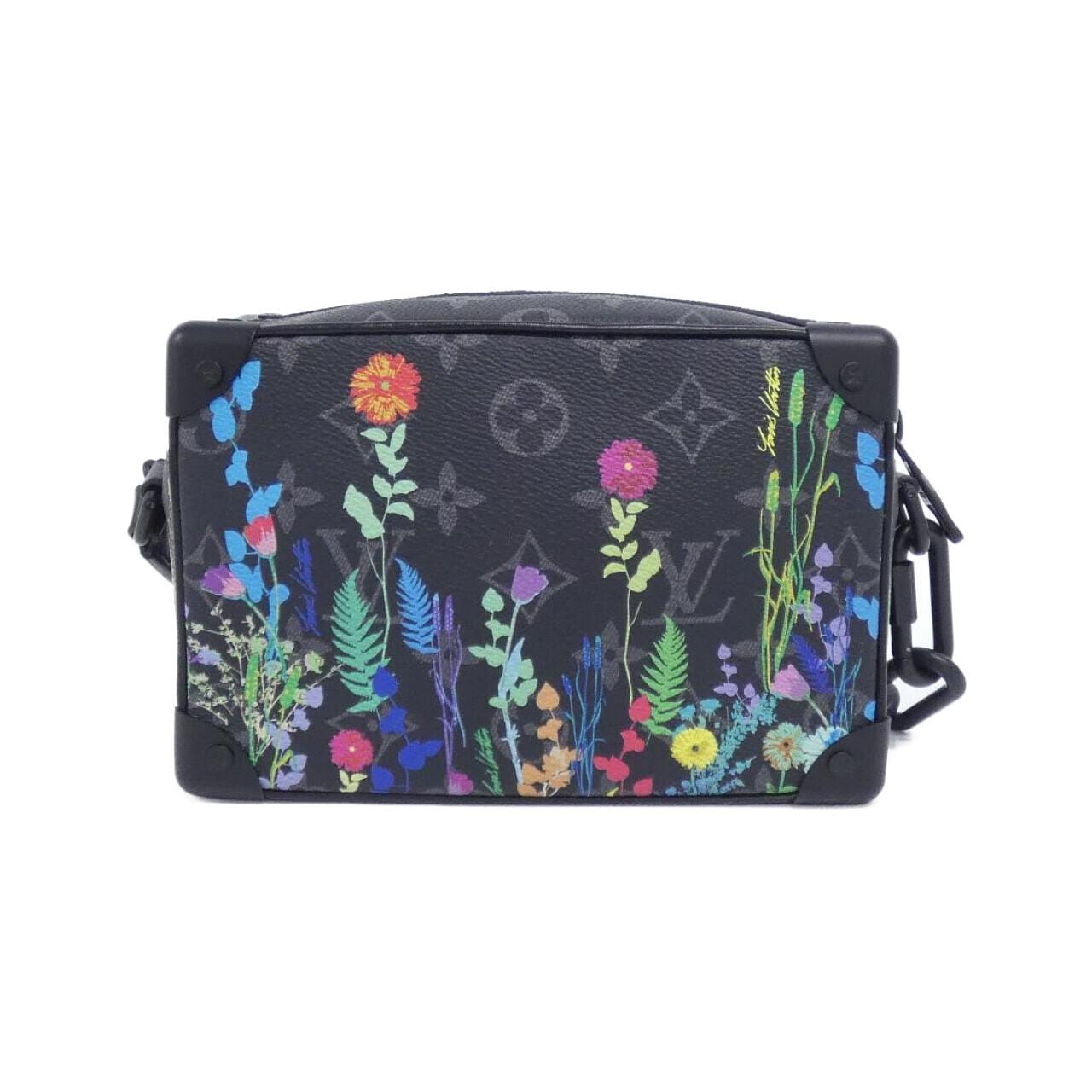 ルイヴィトン モノグラム エクリプス フォリアージュ ミニ ソフトトランク M69072 ショルダーバッグ