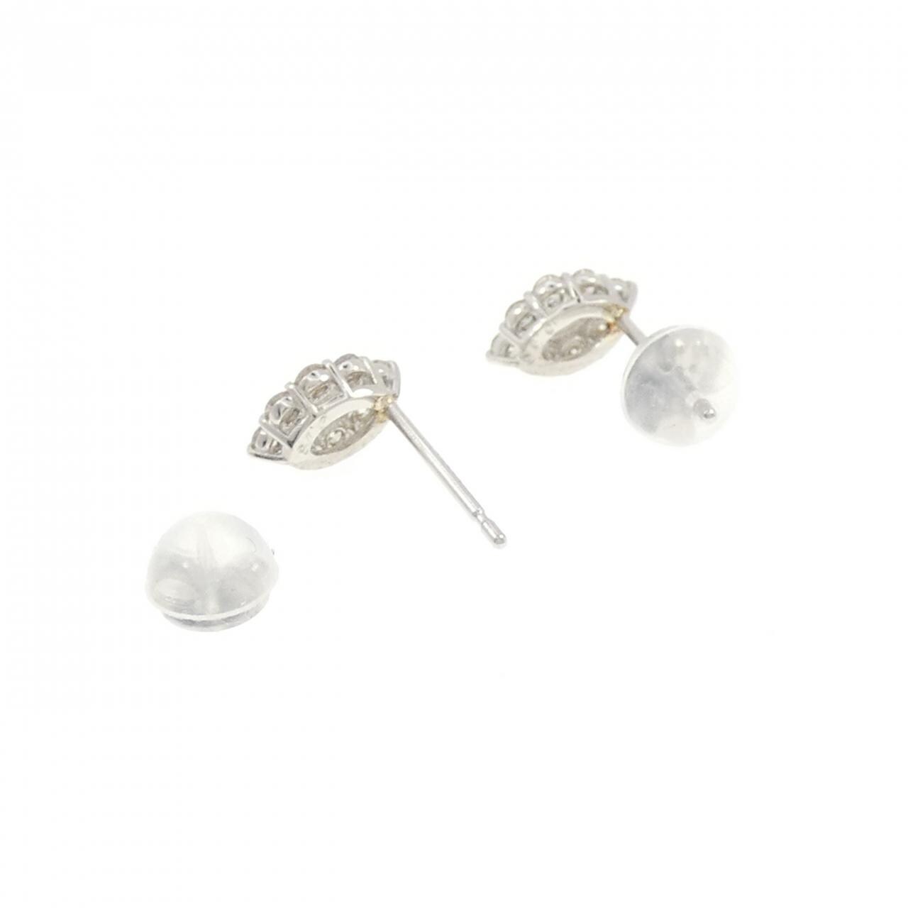【新品】PT900 ダイヤモンド ピアス 0.30CT