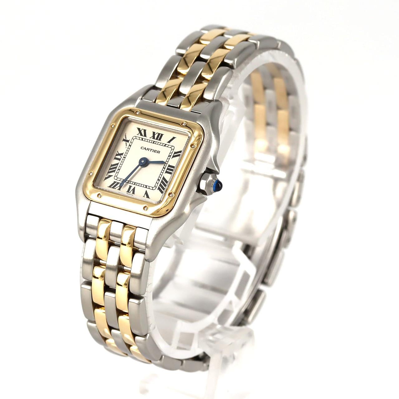カルティエ パンテールSM 2ROW W25029B6 SSxYG クォーツ