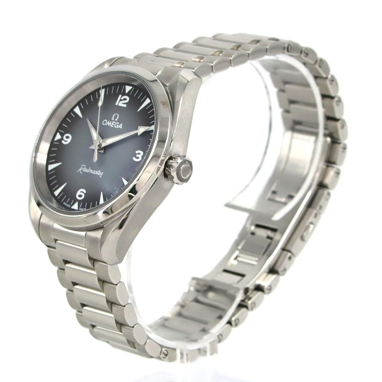 オメガ レイルマスター 235.10.38.20.06.001 SS 自動巻