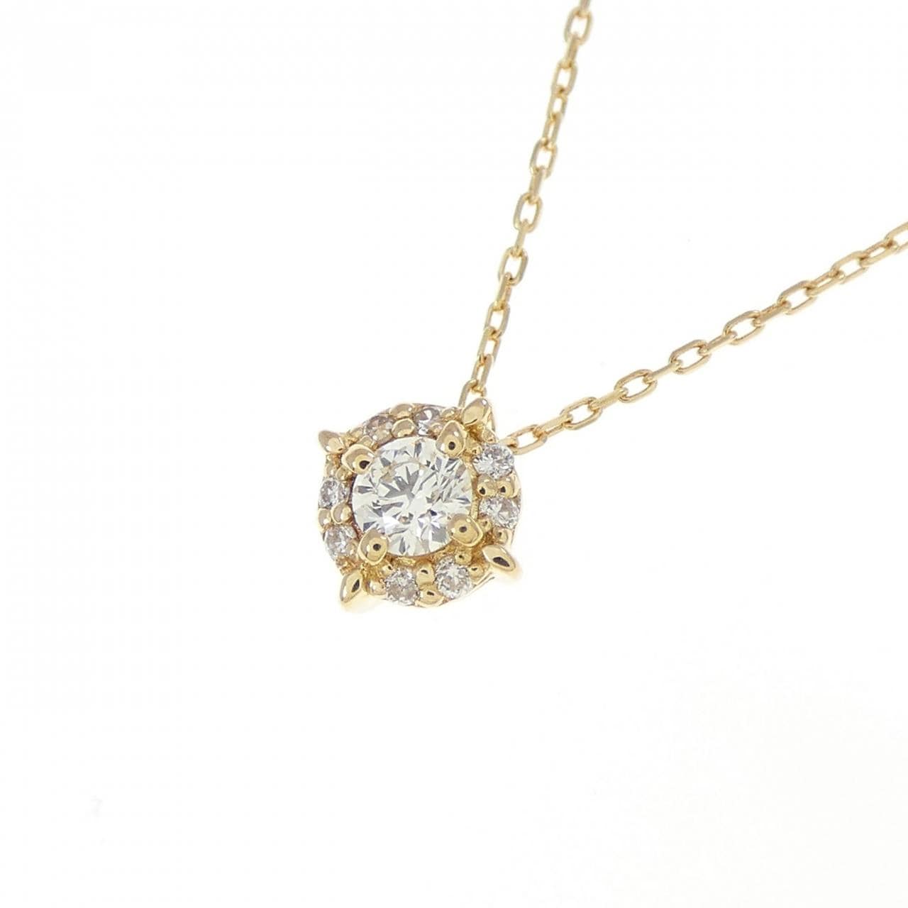 ヴァンドーム ダイヤモンド ネックレス 0.10CT