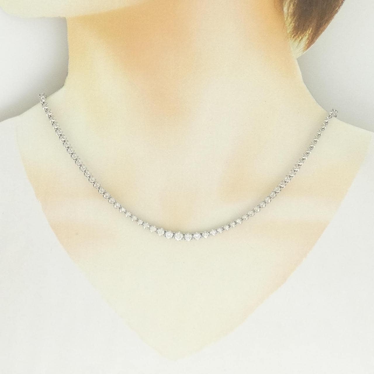 PT850 ダイヤモンド ネックレス 3.00CT