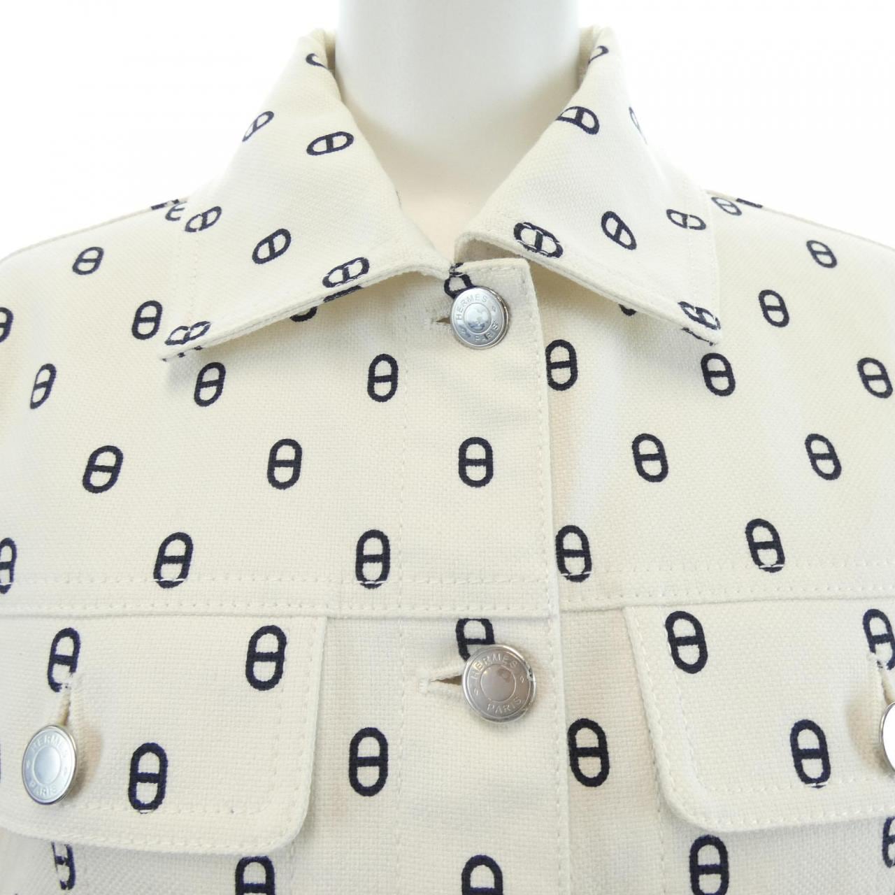 エルメス HERMES CHAINE D'ANCRE 3E0231D5 デニムジャケット
