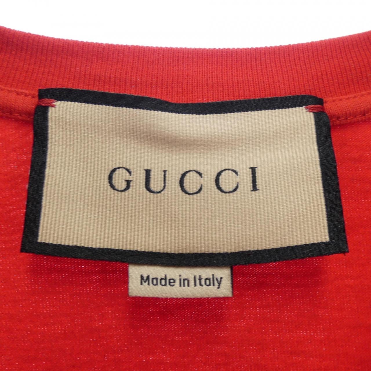 グッチ GUCCI GUCCI リップスティックプリントコットンTシャツ 717422 XJFHT Tシャツ