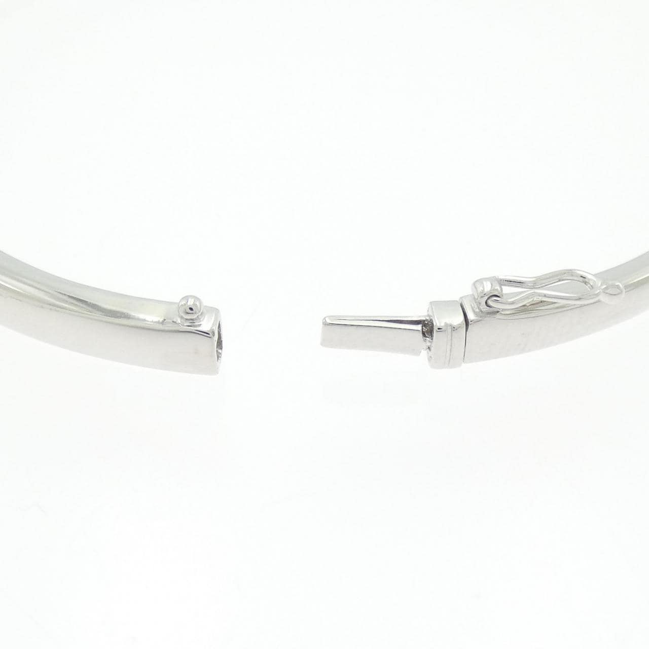 K18WG ダイヤモンド バングル 0.97CT