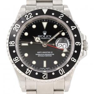ロレックス GMTマスターⅡ 16710 SS 自動巻 K番