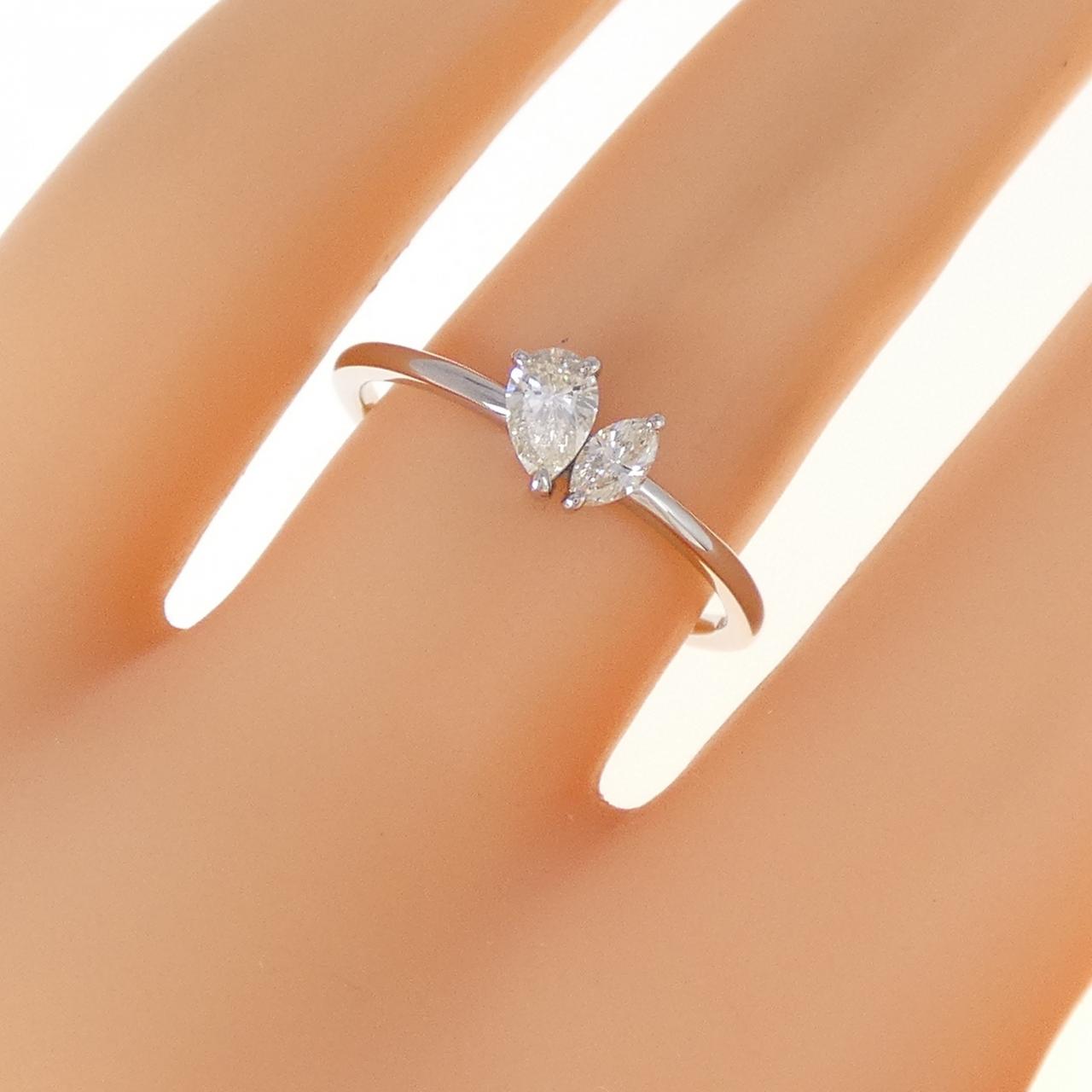 【新品】PT900 ダイヤモンド リング 0.30CT